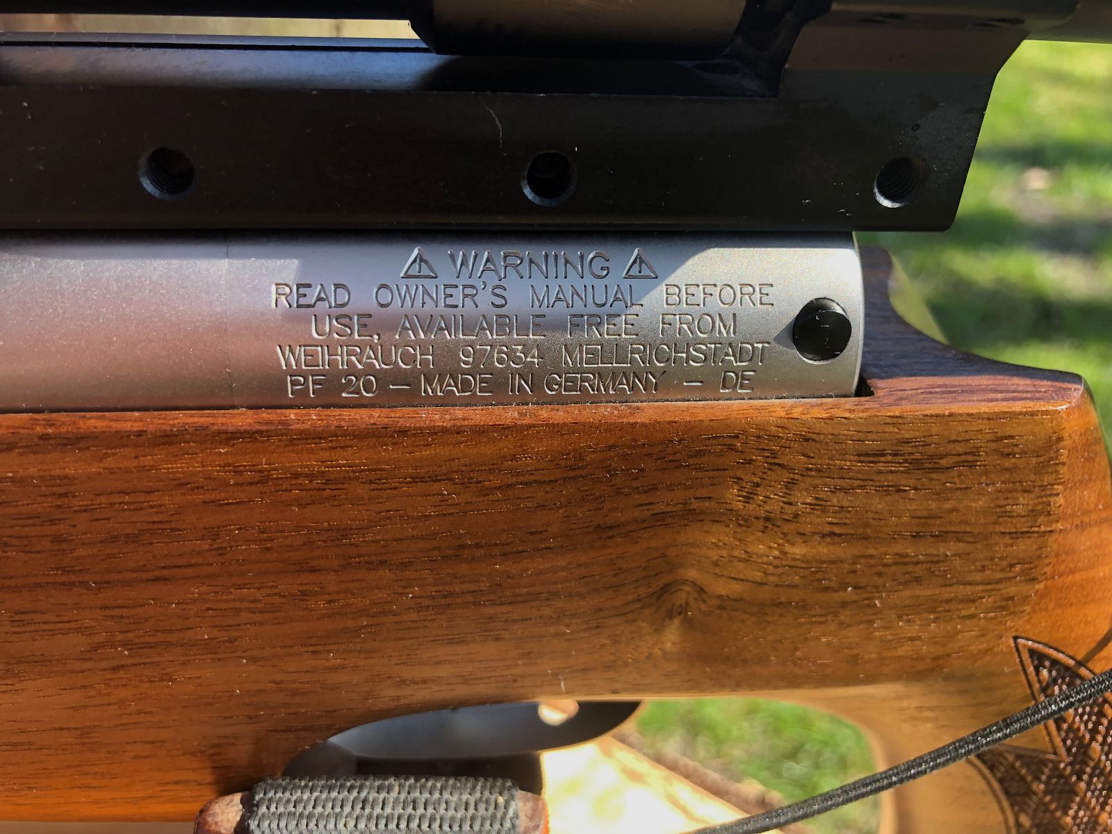 Luftgewehr Weihrauch HW 77 Custom Sondermodell 4,5 mm