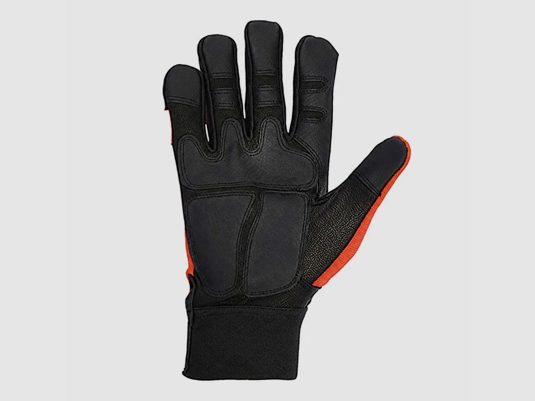 Gants Solidur orange scie à chaîne classe 1 main gauche, image 4 sur 7