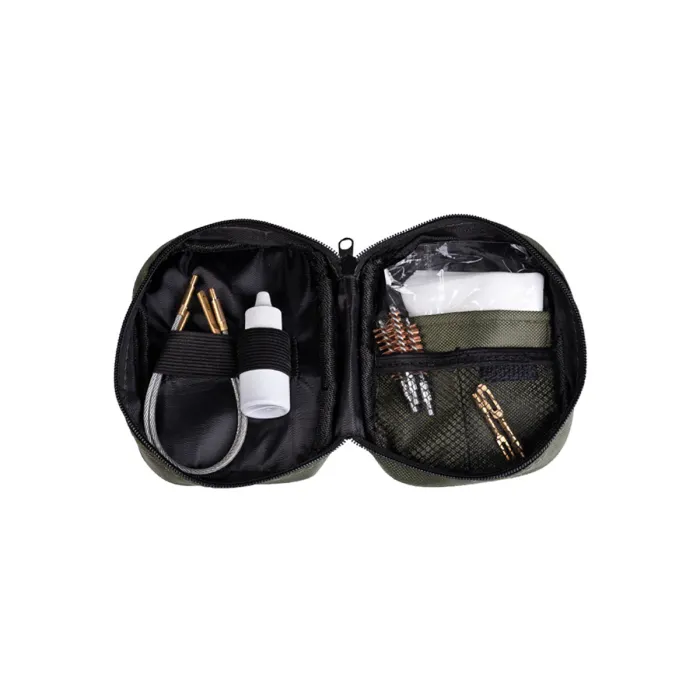 Zestaw do czyszczenia pistoletu, kaliber 40, 45, 357, 38, 22 i 9 mm, w tym torba