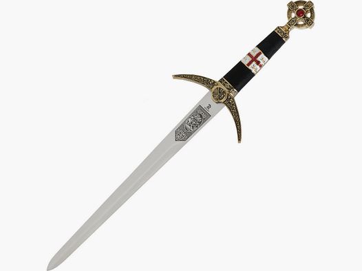 Dolch Robin Hood mit Scheide reich verziert