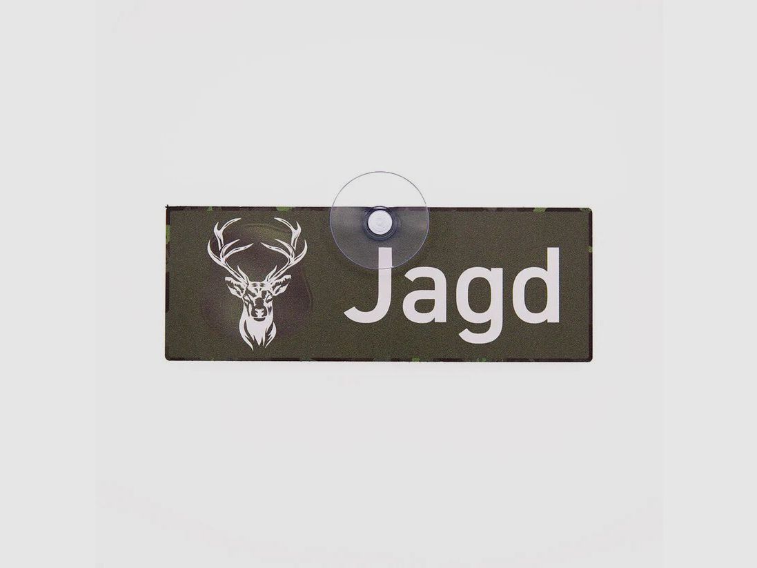 Wild Hilde car sign with suction cup - hunting, image 2 of 5