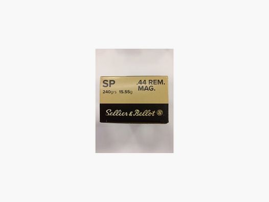 S&B CARTRIDGES CAL 44MAG GR 240