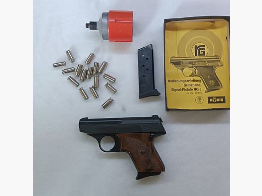 Röhm RG8 Schreckschuss/Gaspistole , Selbstlade-Signal-Pistole 8mm