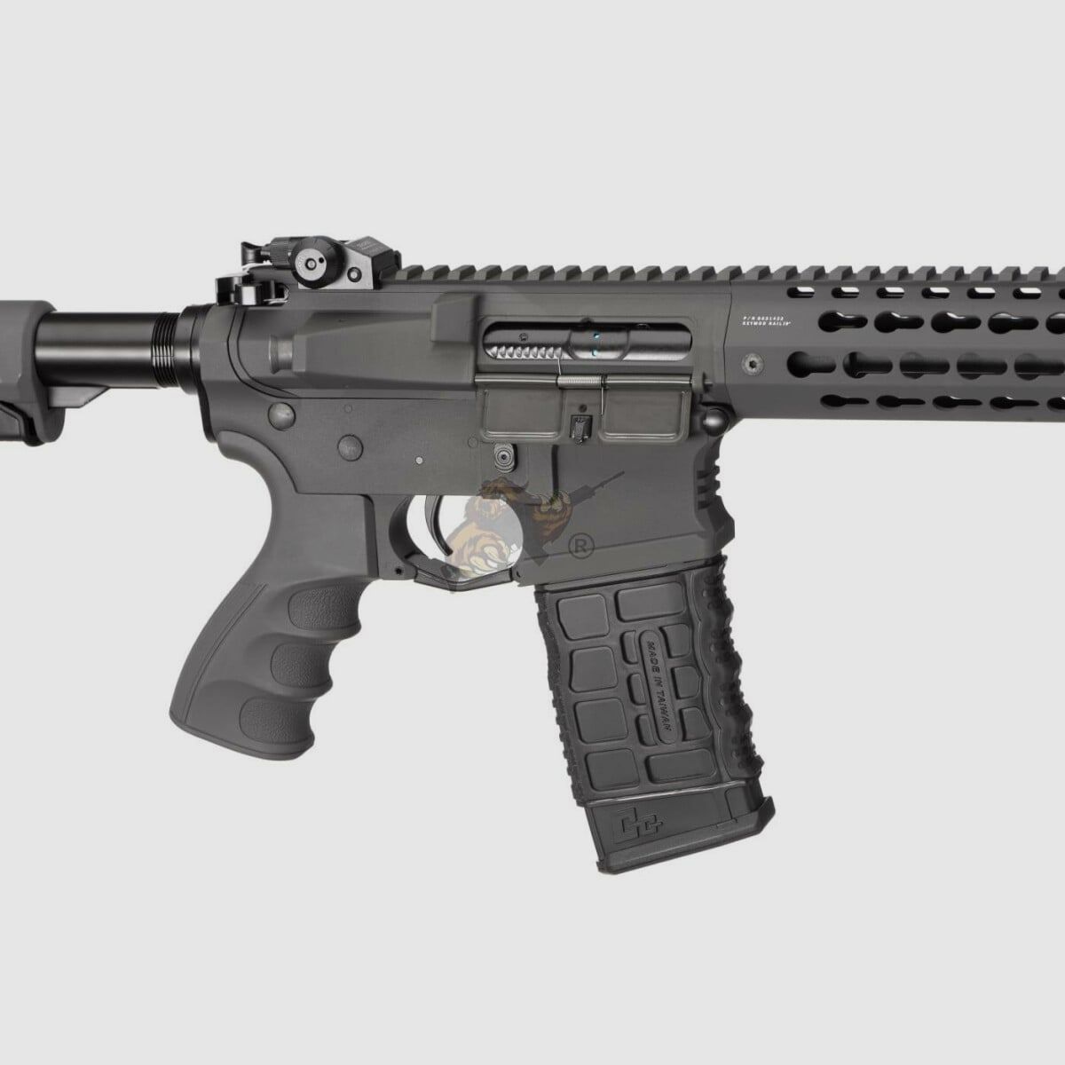 G&G CM16 SRL mit ETU in Battleship Grey Airsoft S-AEG frei ab 18, Bild 3 von 5