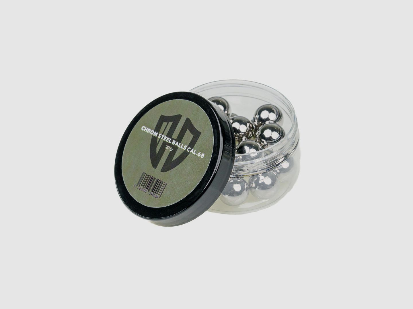 20x chrome steel balls cal. 68 | glass breaker balls | HDS68 | HDX68 | TC 68 | Pistelle X-68