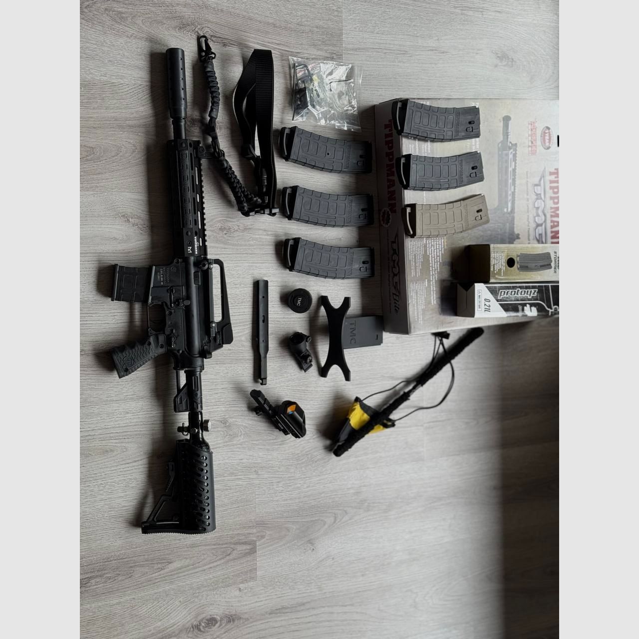 Tippmann TMC ELITE mit Zubehör 