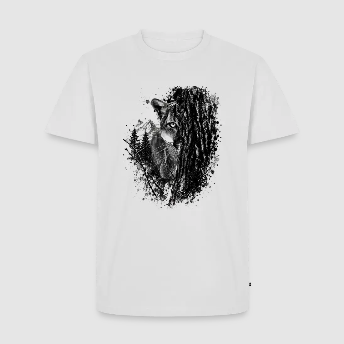 PUMA Heren Premium T-Shirt "Lauerende Puma", afbeelding 35 van 37