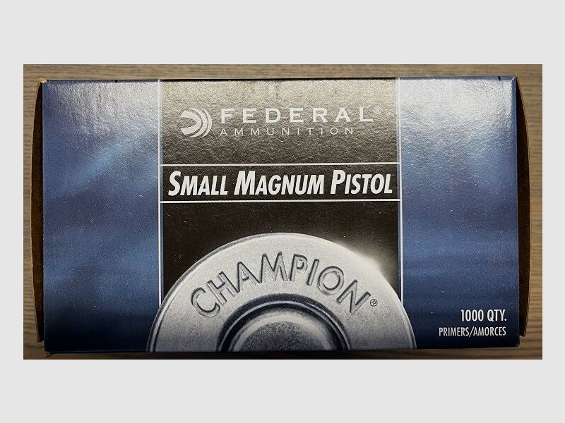 Federal SMALL MAGNUNM PISTOL PRIMERS
