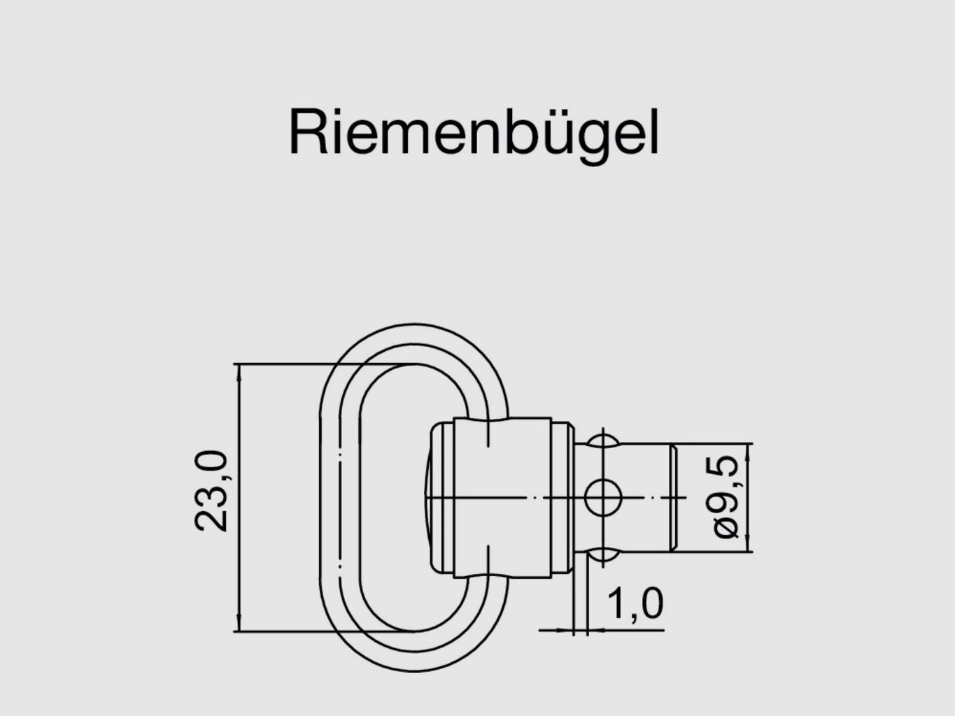 Halder Push & Go Riemenbügel, Bild 2 von 5