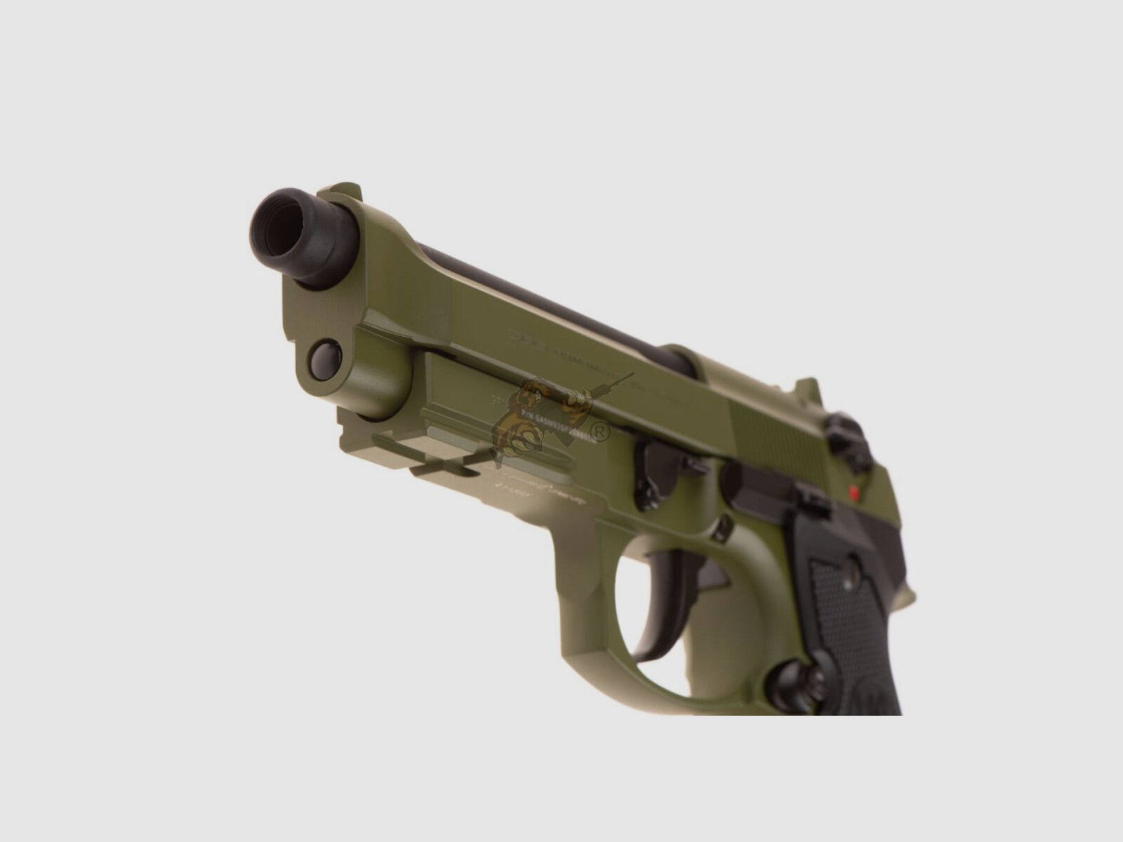 G&G GPM92 GP2 Vollmetall GBB in Hunter Green -F-