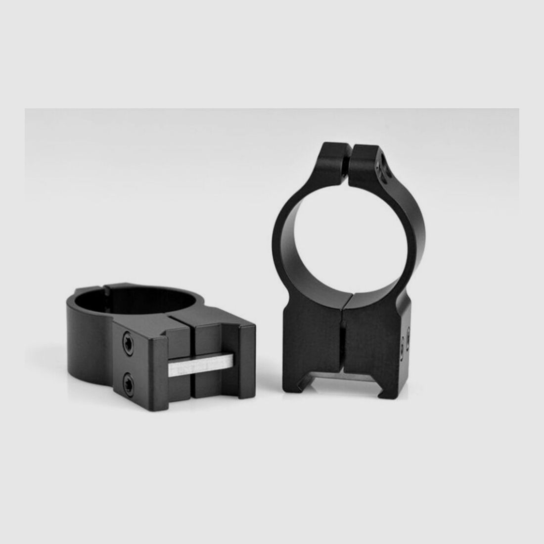 Warne Stahl Ringe - 30mm Weaver Extra High 16,5 mm (216M)