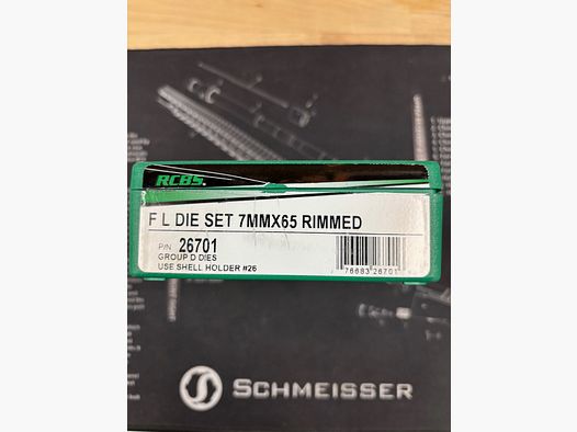 RCBS Matrizensatz 7x65R NIE gebruikt!