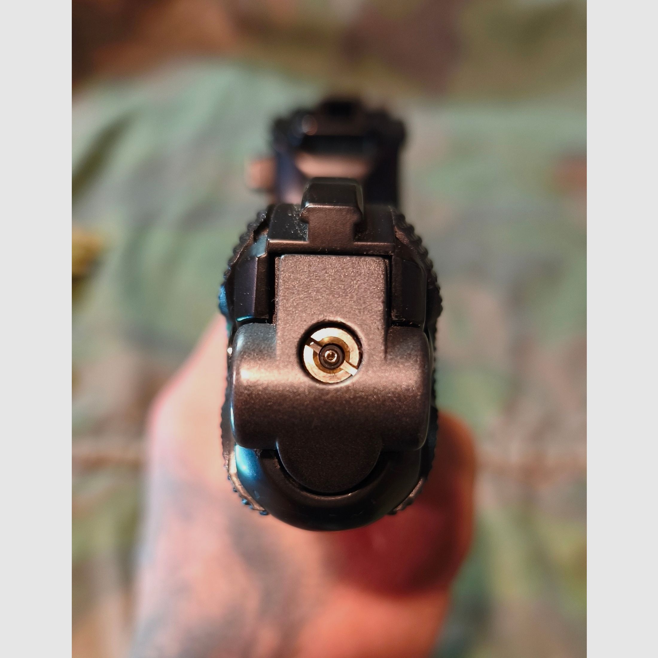 P08 Airsoft Vollmetall GBB 6mm BB noir - Version 4 pouces