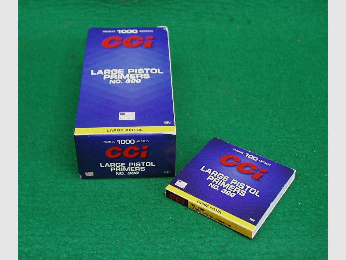CCI primers Large Pistol No. 300