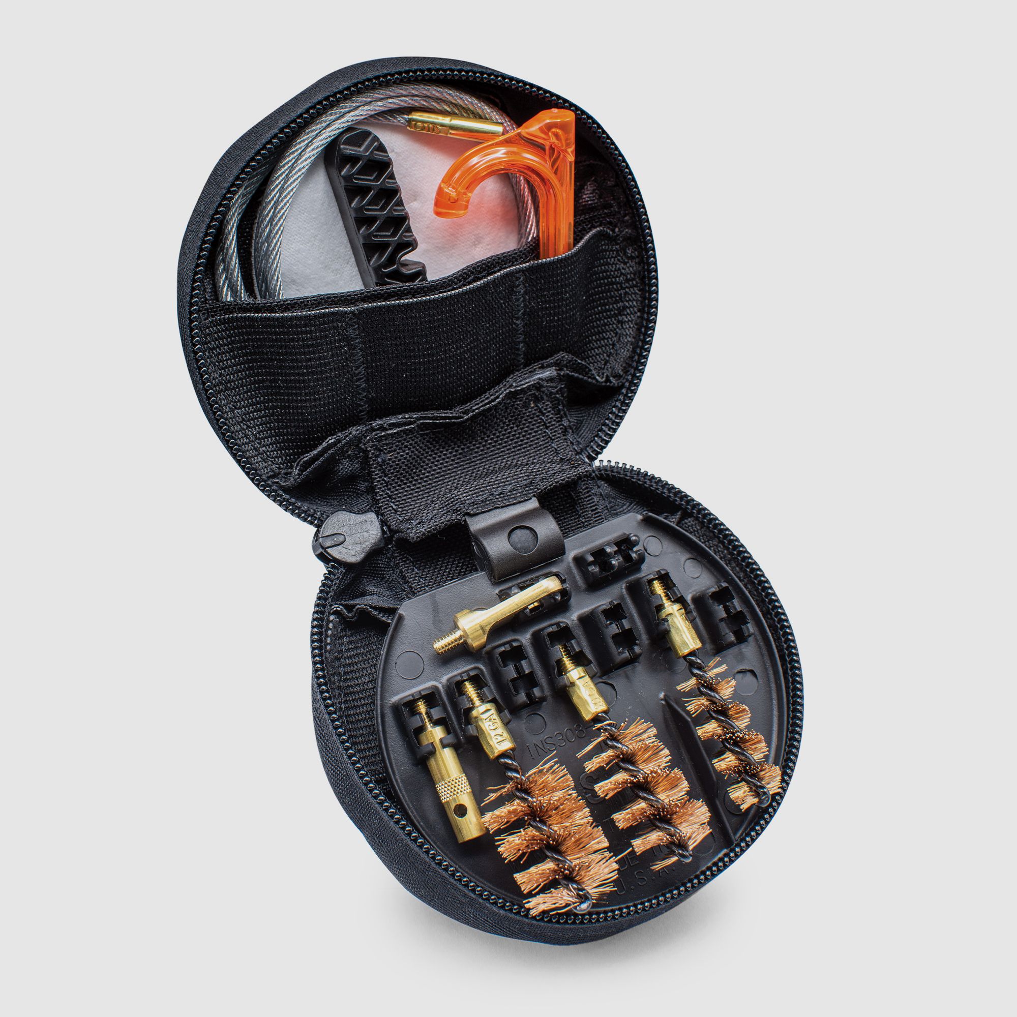 Otis cleaning set for .12/.16/.20/.410 including bag