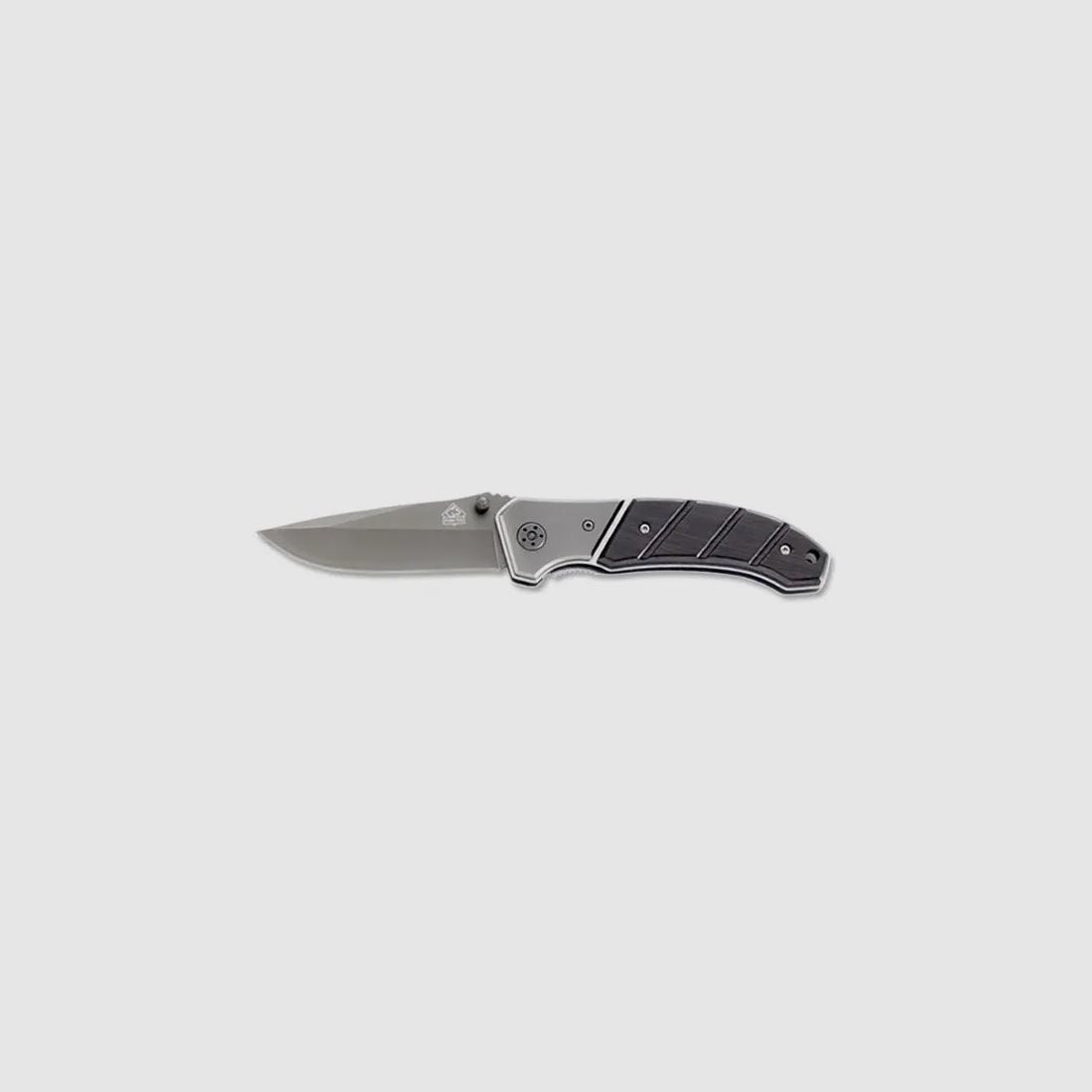 Cuchillo plegable PUMA TEC (420, recubierto de titanio/ébano)