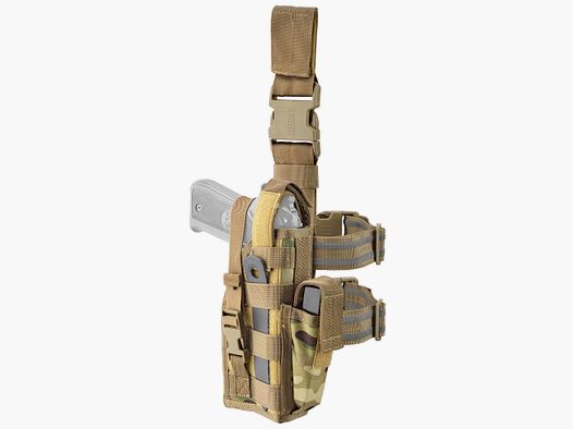 Defcon 5 Leg Pistol Holster, Multicamo