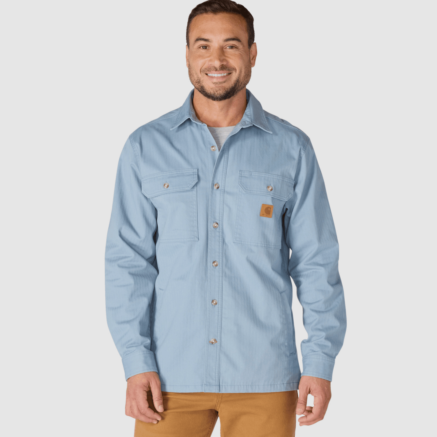 Carhartt Newcastle Shirt Jac Men Rolling Thunder L