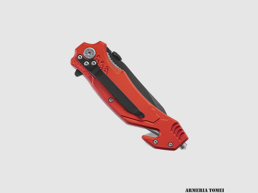 Mes – MIL-TEC – Brandweermensen Rood, afbeelding 4 van 4