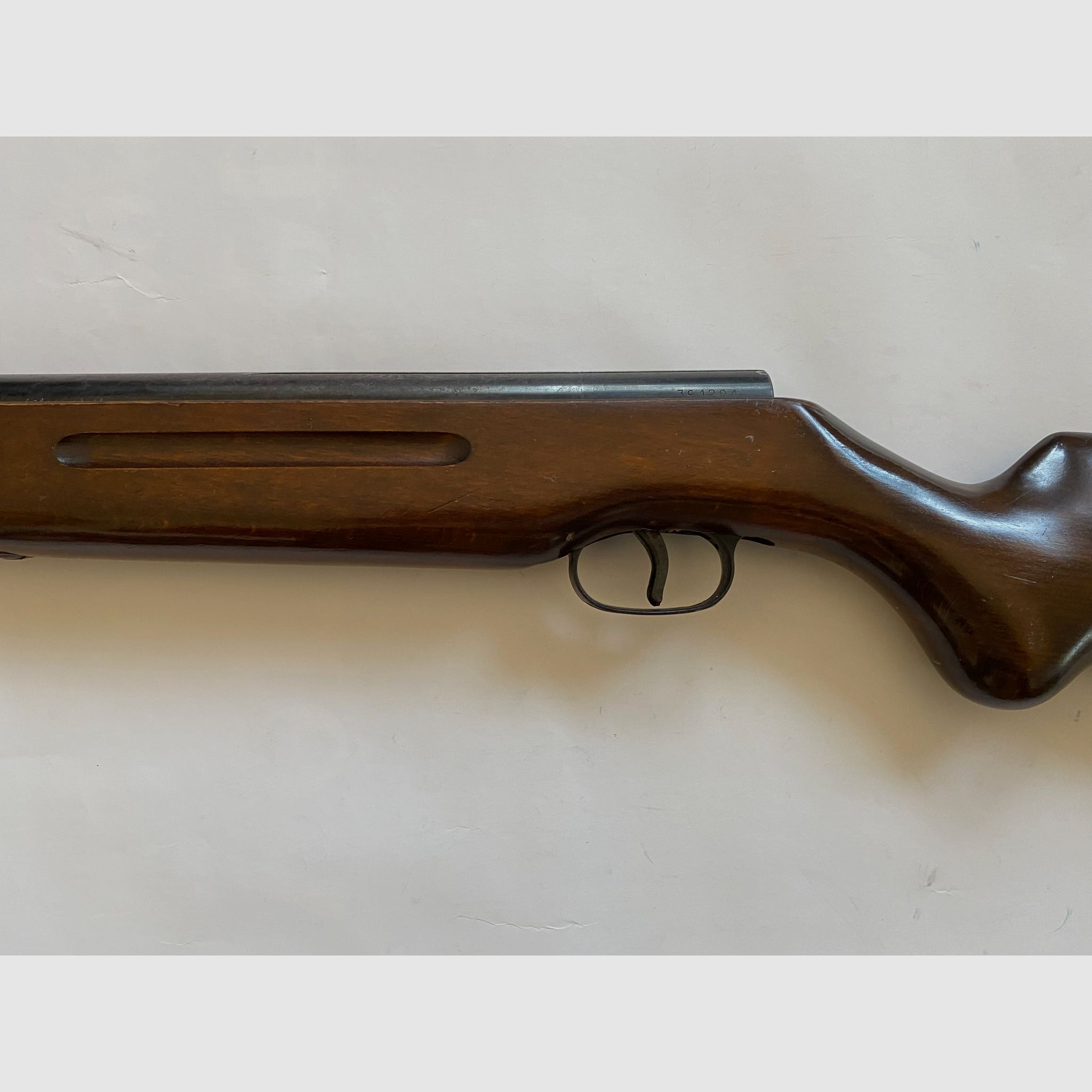 Luftgewehr Weihrauch HW 50 4,5 mm, mit Zielfernrohr, Kugelfang und 1.000 Kugeln