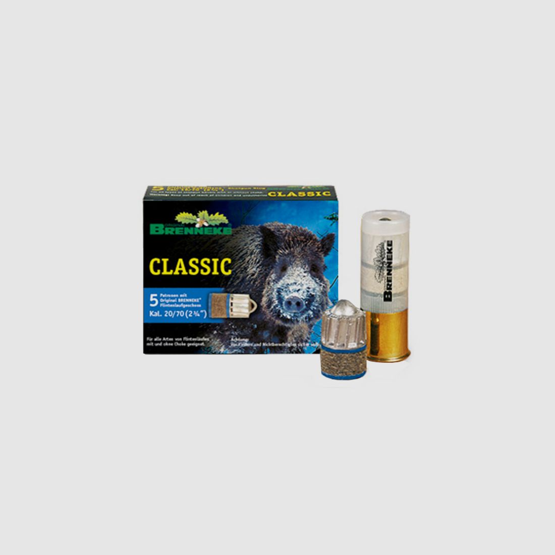 Brenneke Classic .20/70 24g 5 patronen