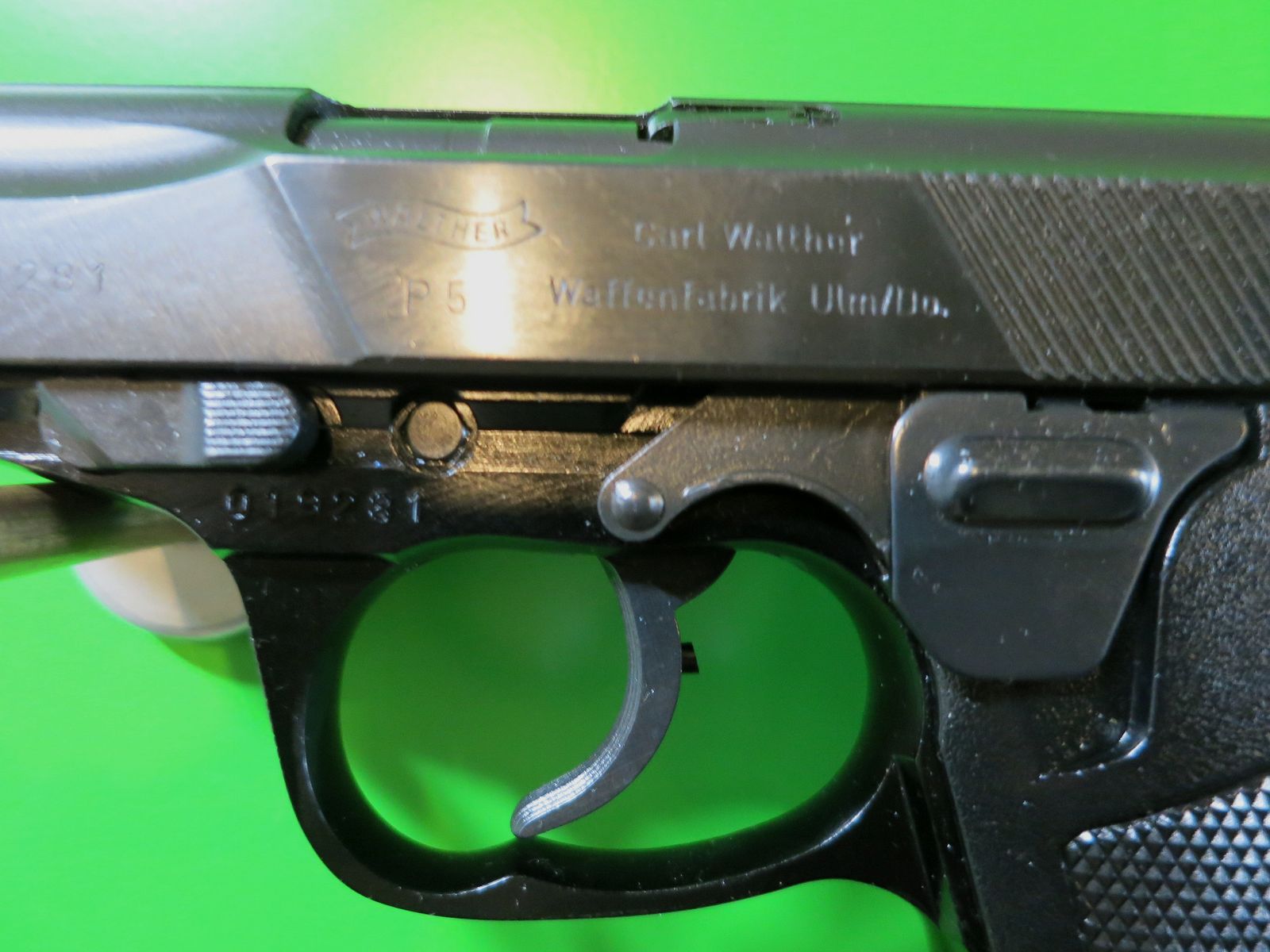 Walther/Ulm, Modell  P5, Kal. 9 mm Luger, Dienstpistole, 007     #31