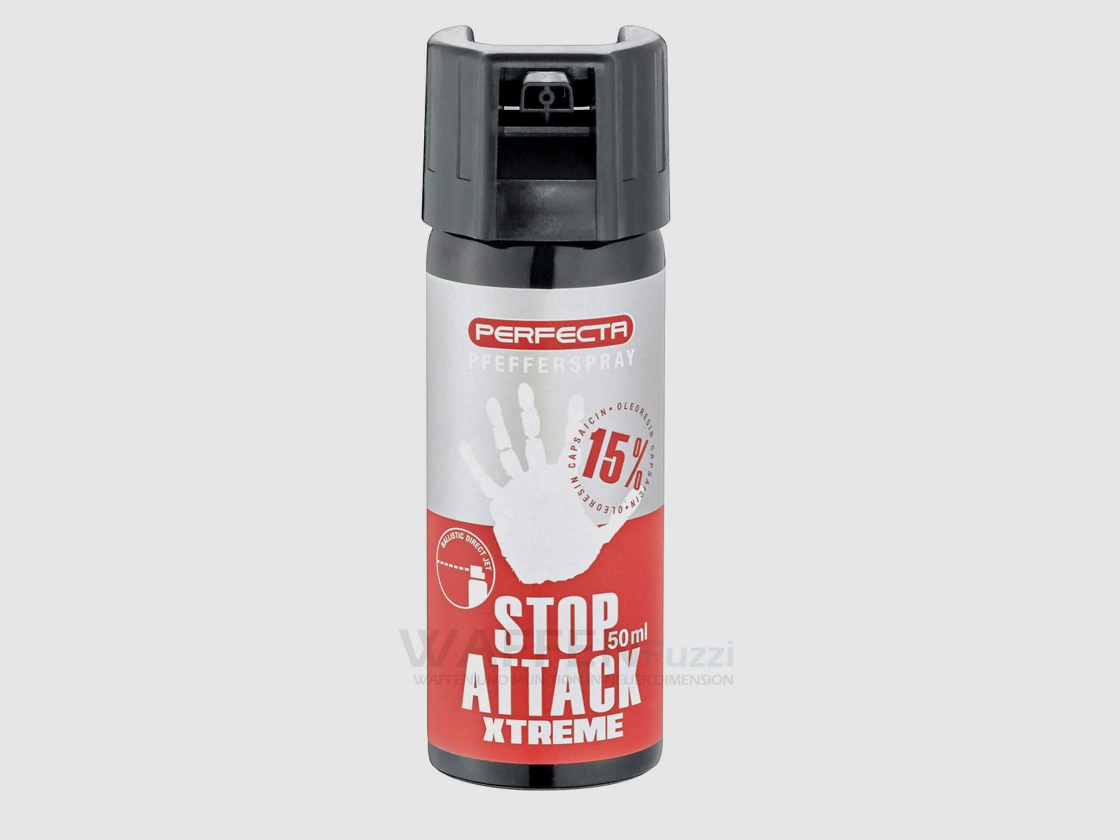 Perfecta Stop Attack Xtreme Spray al peperoncino 50ml getto balistico