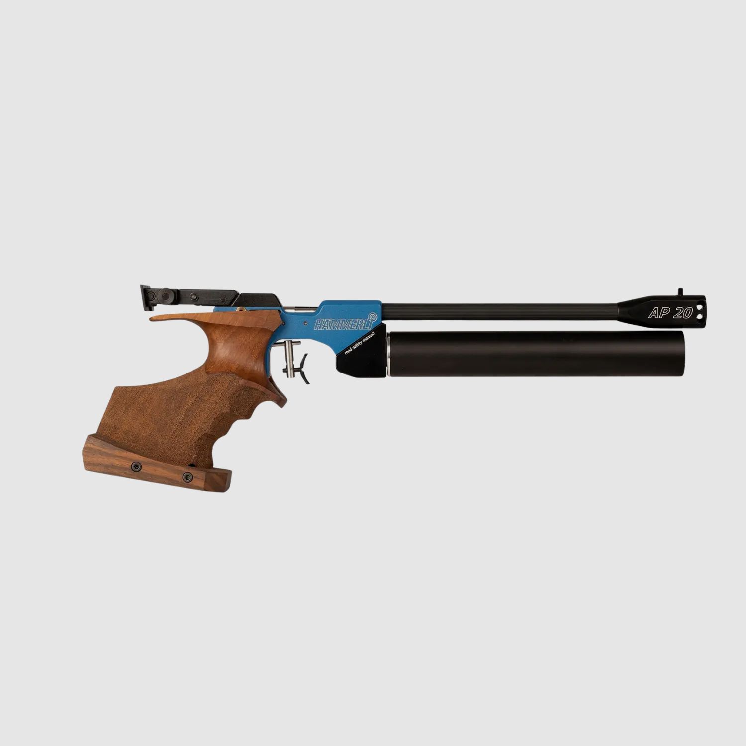 Hämmerli Match Air Pistol AP20 PRO Memory 3D Walnut Grip 4.5mm Diabolo