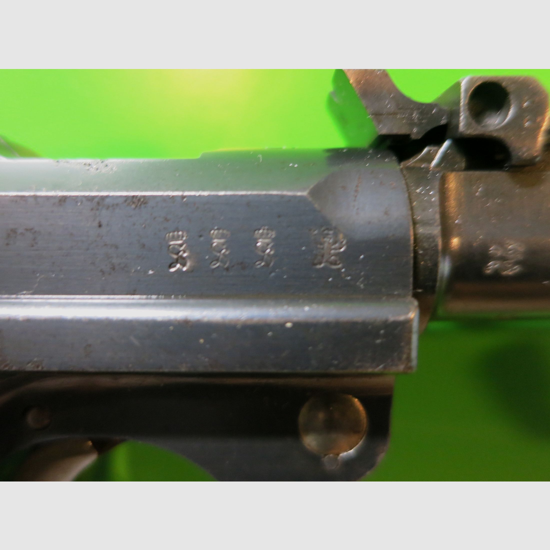 Deutsche Waffen- und Munitionsfabriken (DWM) 1915 , lange Pistole 08 P08, Ari P08 (Artillerie), 9 mm Luger     #61-