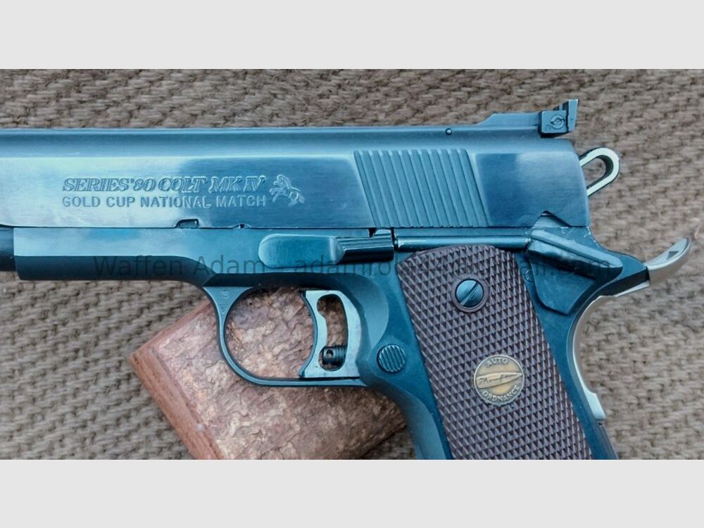 Colt 1911 MKIV National Match Gold Cup Series 80