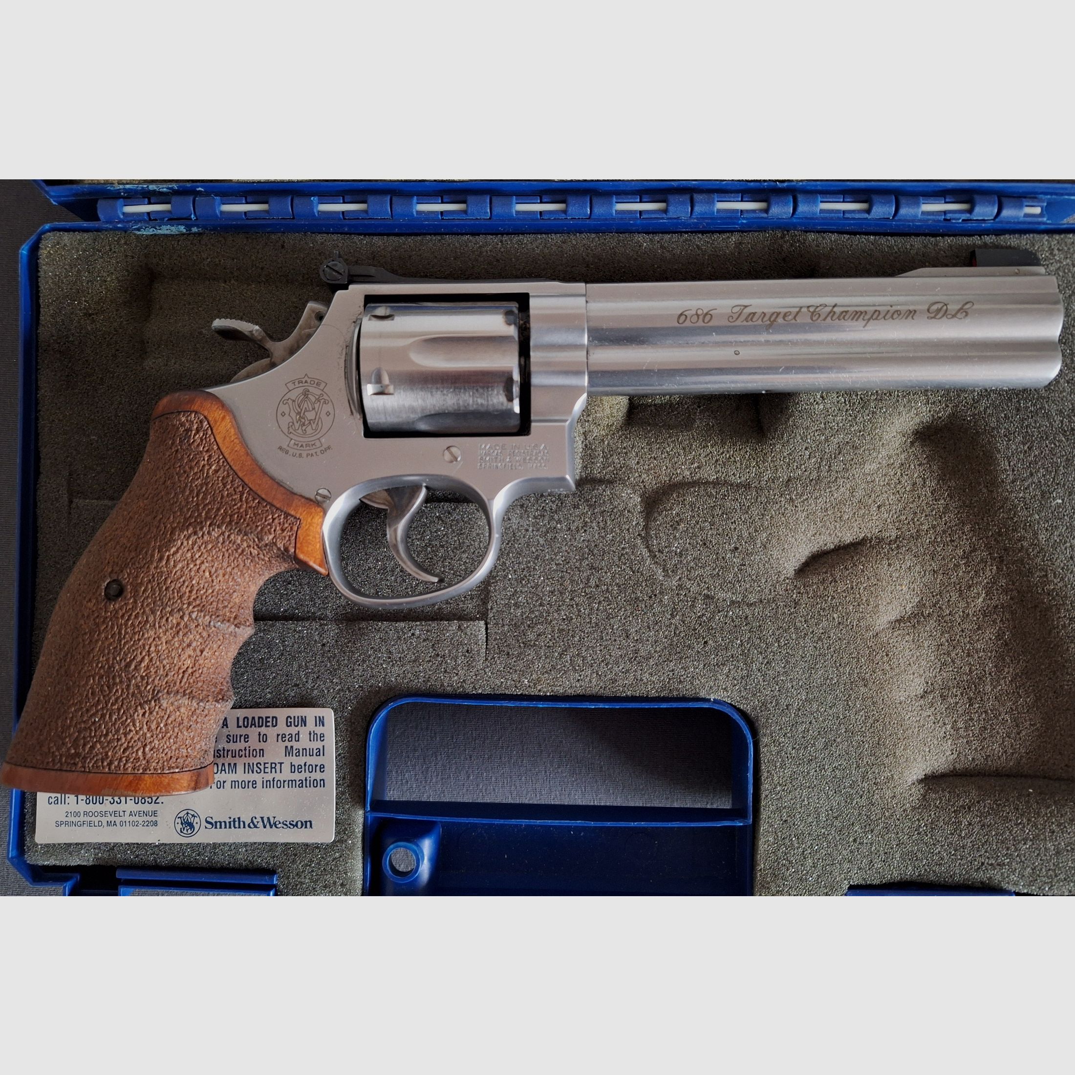 Smith & Wesson / 686 Target Champion Revolver .357 Magnum zu verkaufen.