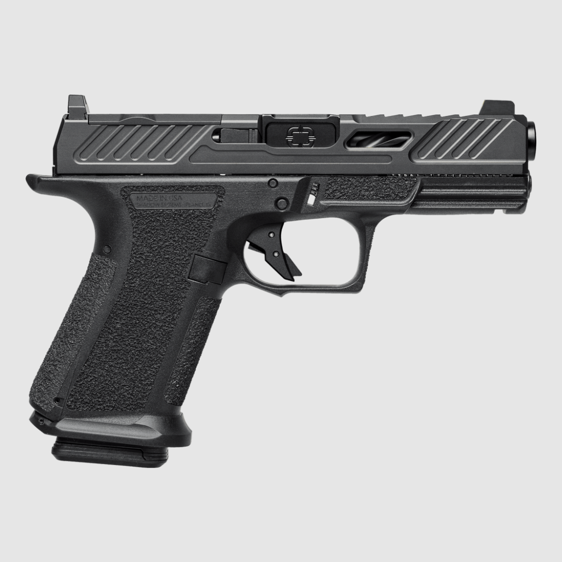 Shadow Systems Pistole MR920 Elite OR, 9mmLuger, 4" Lauf geflutet Schwarz, 15+1