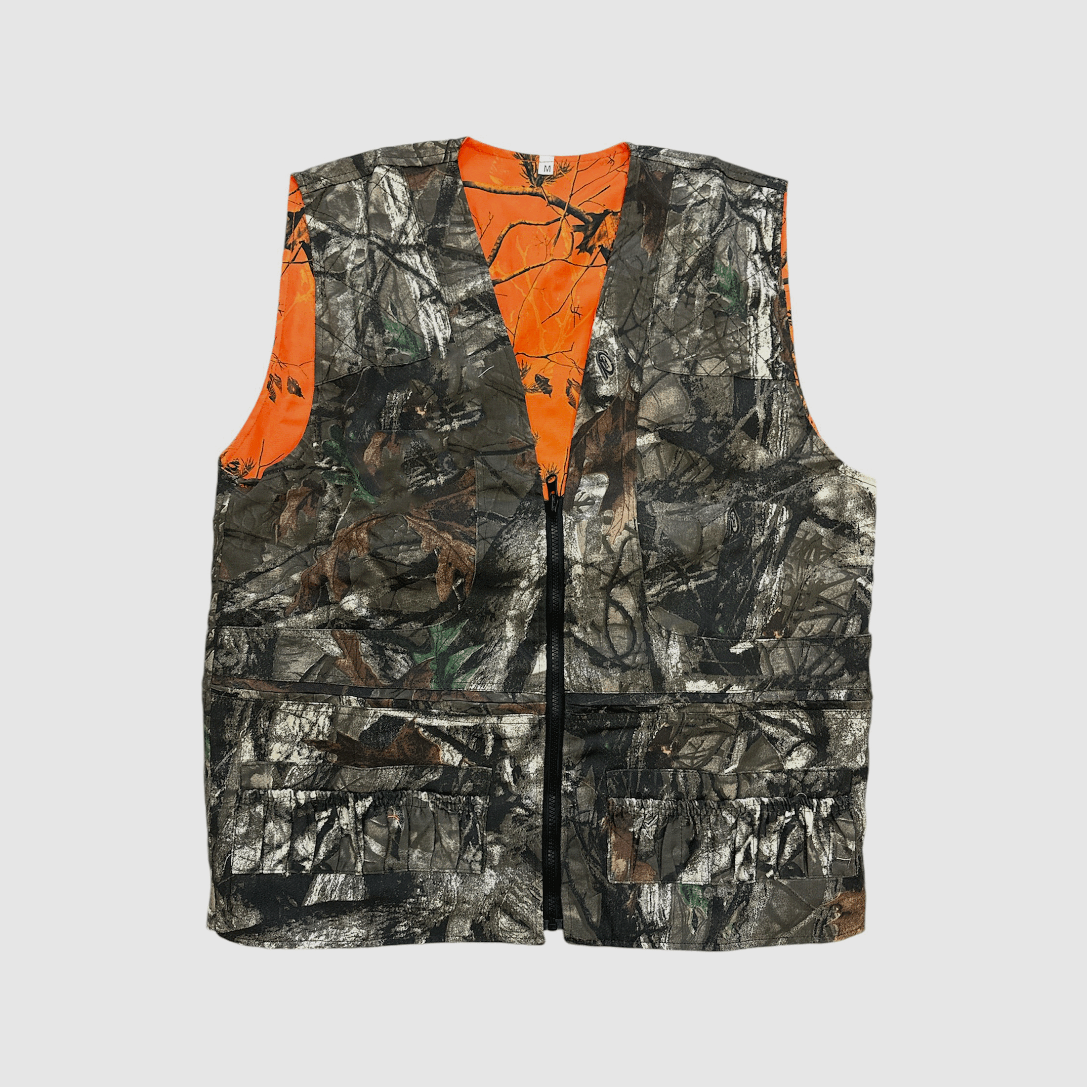 WESTE – DOUBLEFACE JAGD Orange Camo, Bild 1 von 2