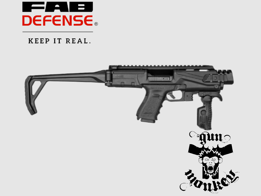 Conversion FAB Defense Glock KPOS AB KIT Advanced, noir (FGGK+BUNGEE+SLS+KPOS BAG+FBS+RBS), image 2 sur 3
