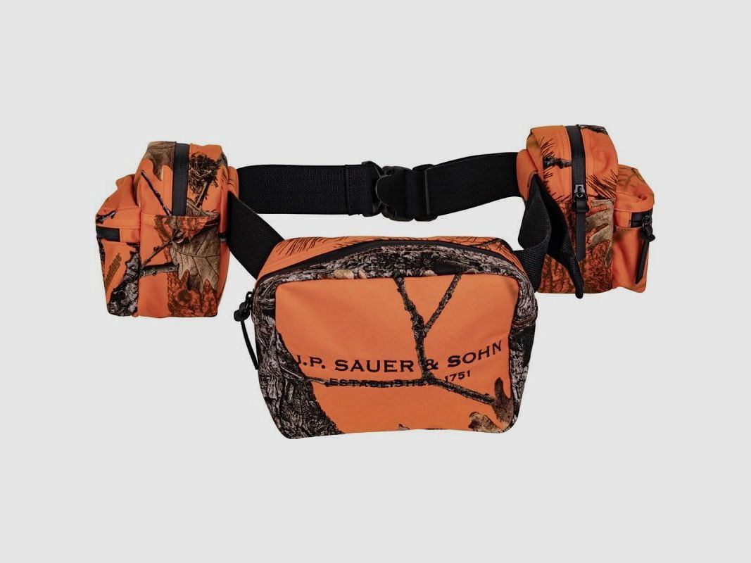 Sangle de chasse Sauer orange - L'alternative au sac à dos