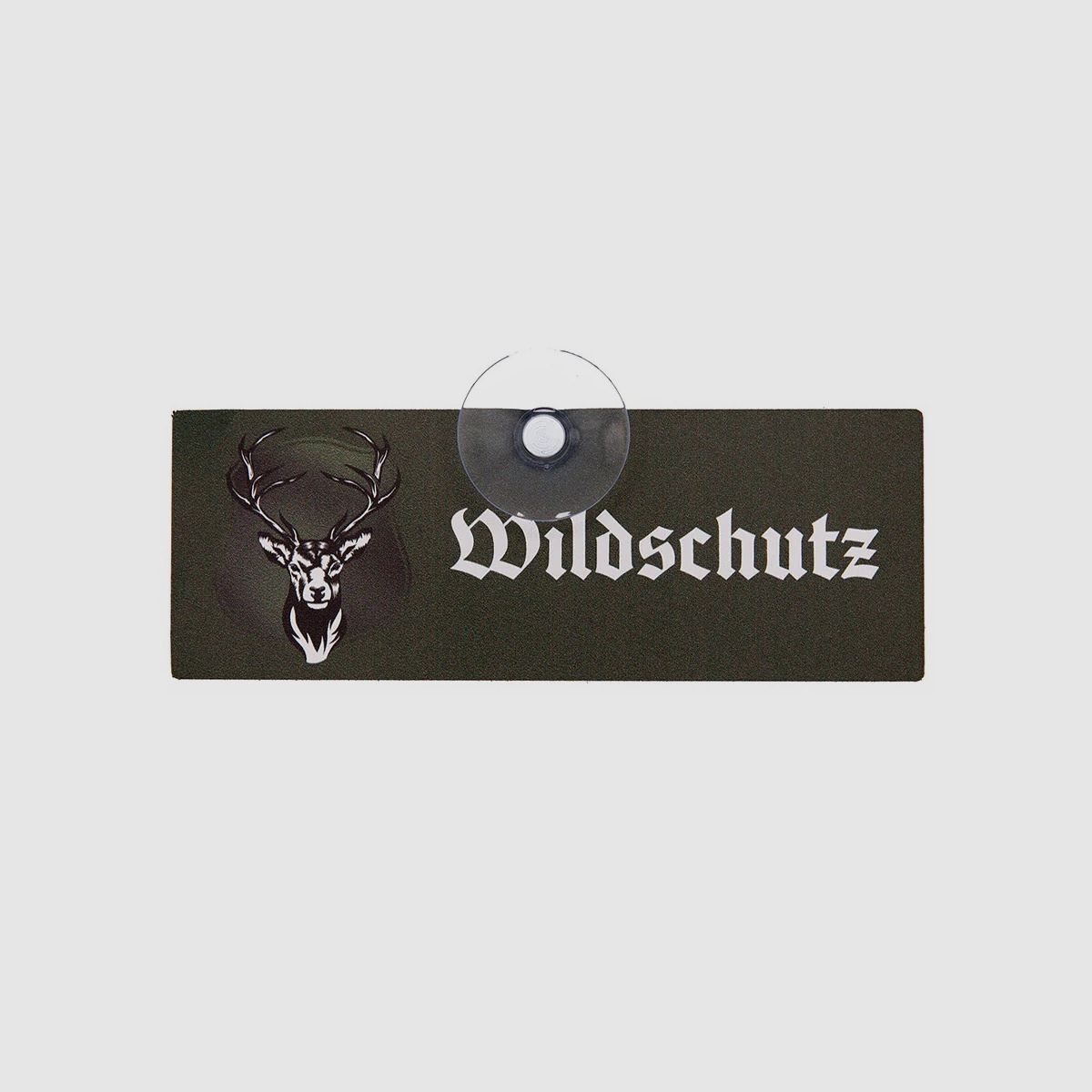 WILDE HILDE Jagdschild mit Saugnapf "WILDSCHUTZ" III