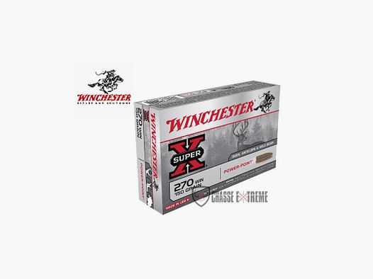 20 patronen WINCHESTER kal 270 Win 150gr Power Point