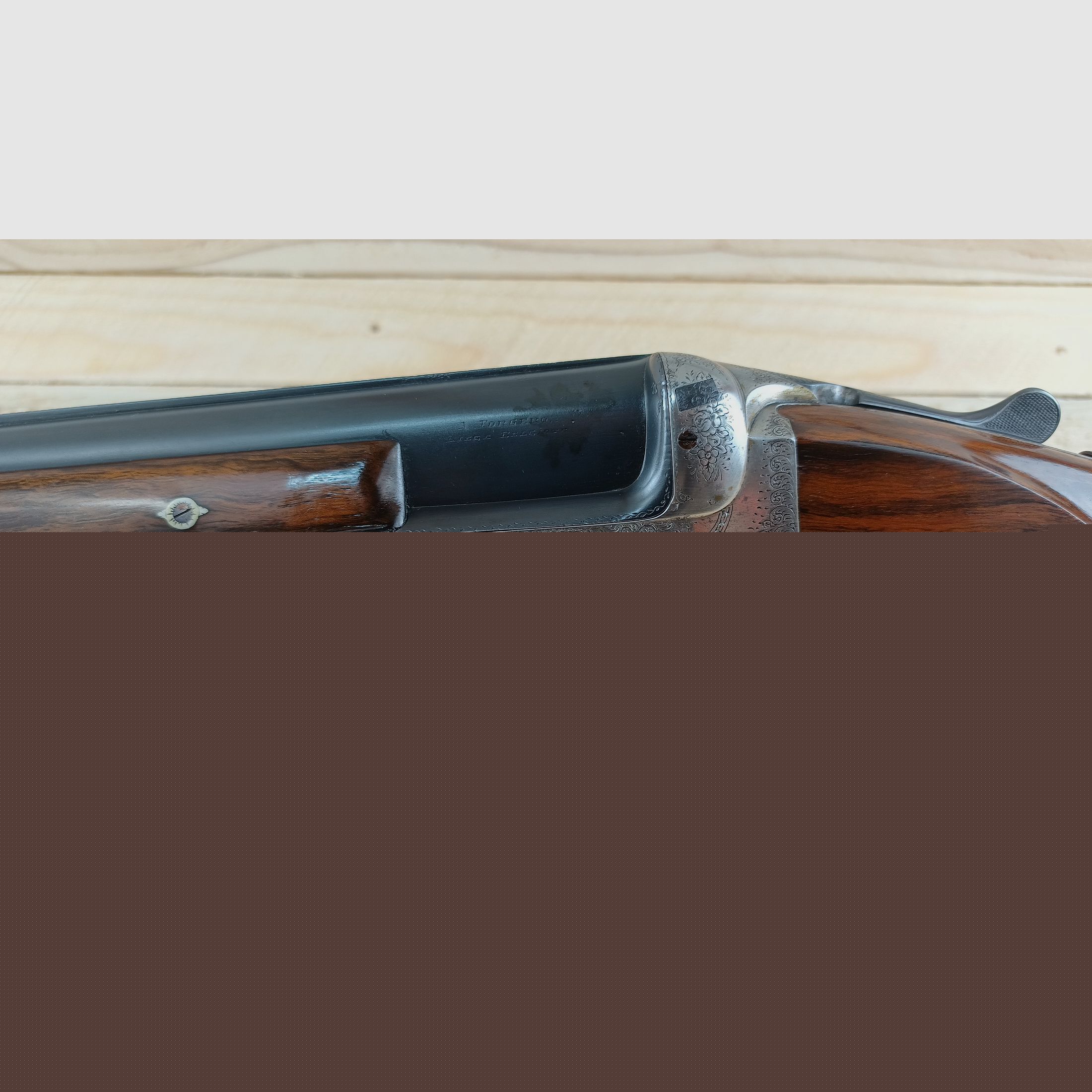 Bockdoppelflinte, Bockflinte FORGERON, Kal. 12/70 *hochwertig & selten*