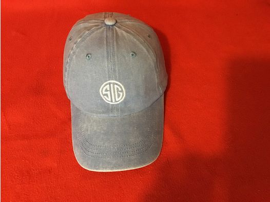 Sig Baseballcap in Blau