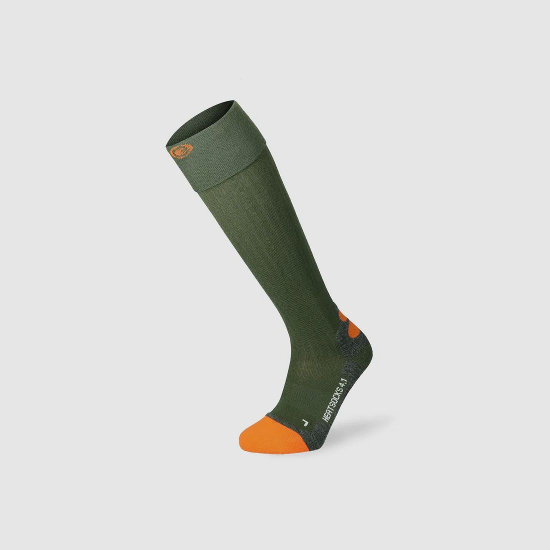 LENZ Para Skarpet Grzewczych 4.1 Toe Cap® Zielony