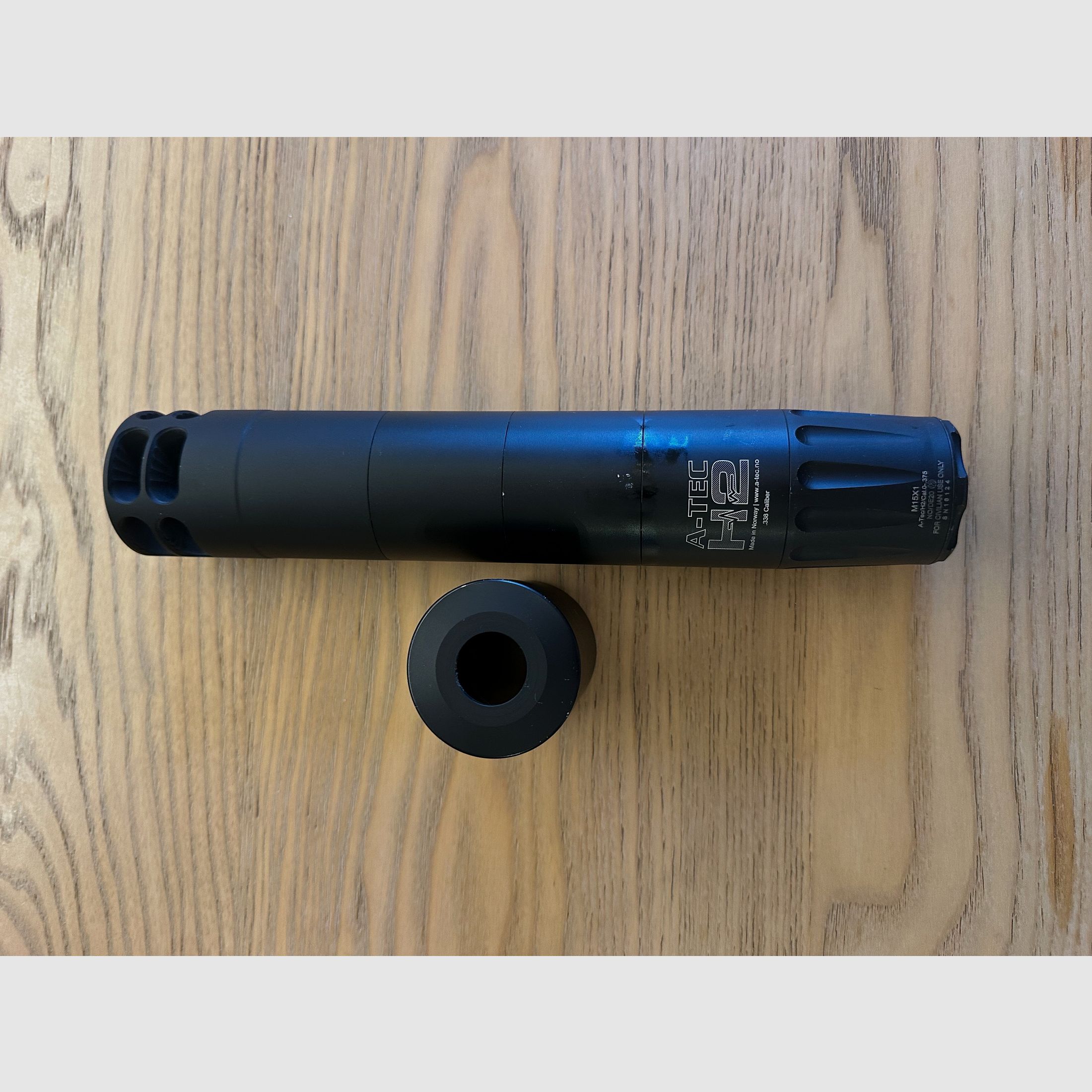 Suppressor A-Tec H2 .338 M15x1 with brake