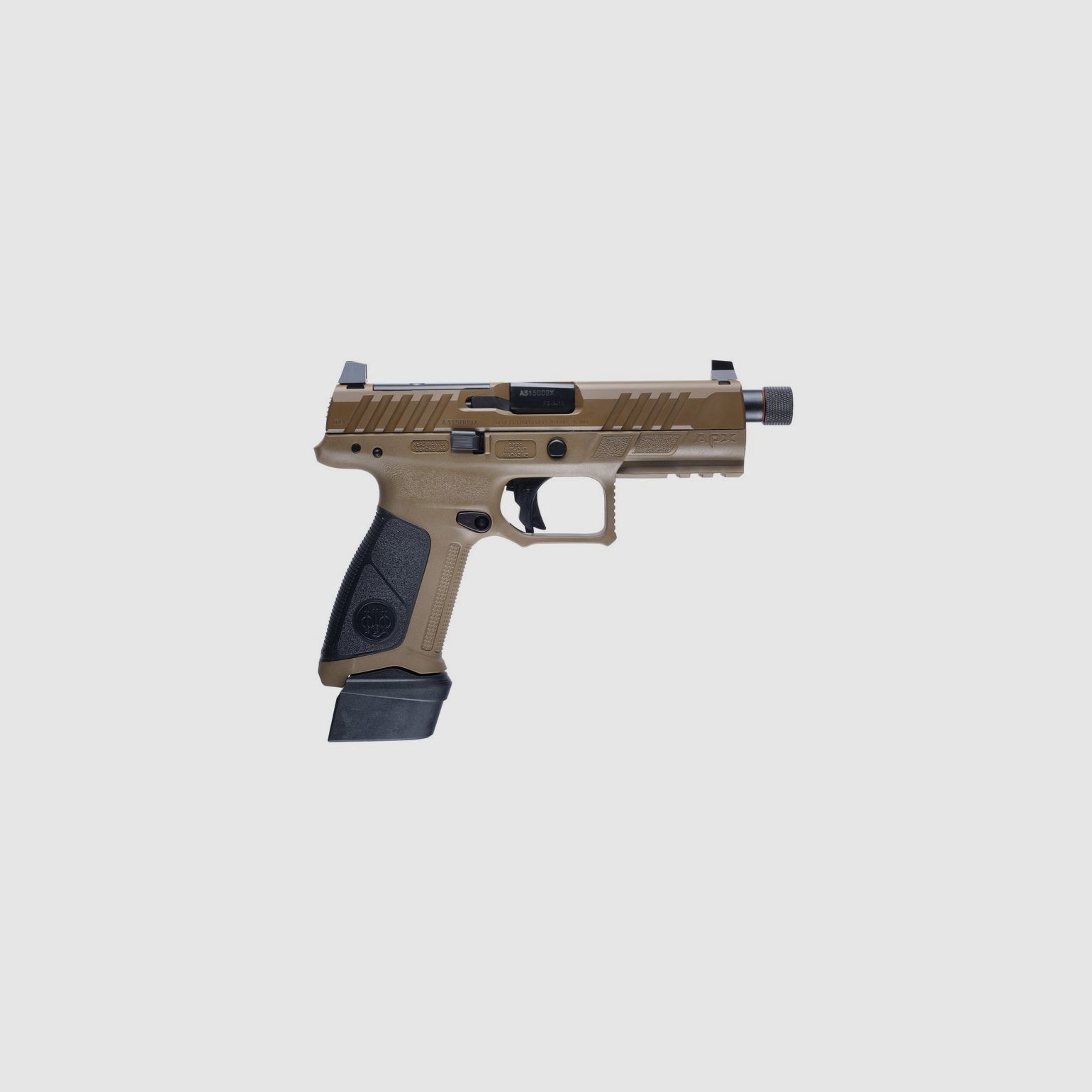 Pistole Beretta APX A1 FULL SIZE TACTICAL FDE 9 Para 3X19