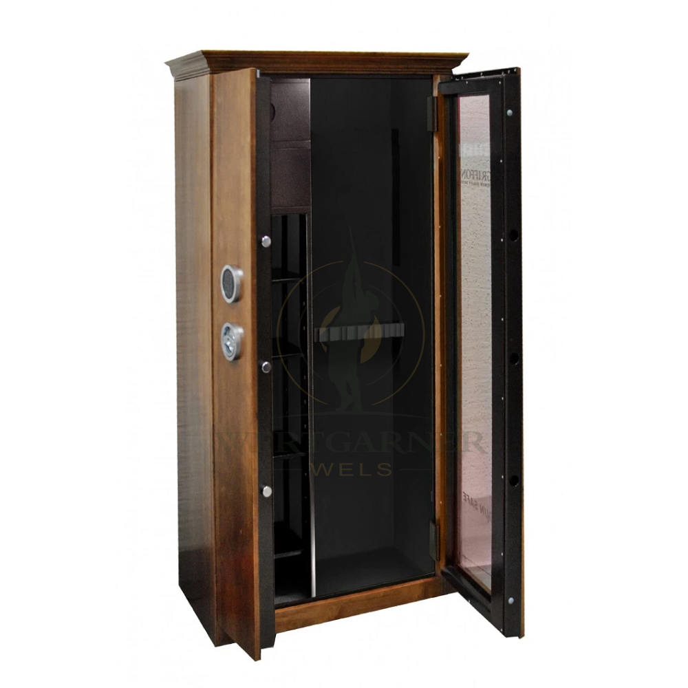 Wertgunner-Safe * 7 Langwaffen * Schloss elektronisch WW.GG.700.E dark wood, Bild 2 von 8
