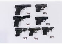 Pistola FN 1910, FN 1906 e FN Baby in totale 7 pistole, calibro 6,35mm Browning || Lotto