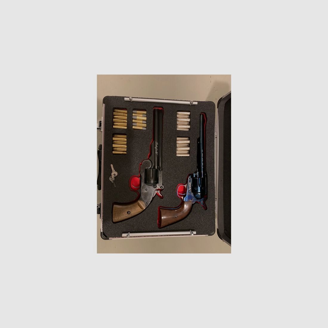Umarex & ASG Bundle inkl. Koffer - M1985 Nagant, Smith&Wesson, Peacemaker, ASG Shofield