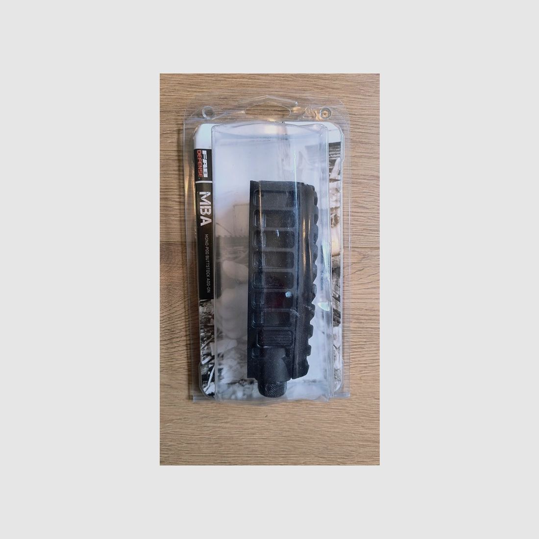 FAB MBA - Monopod Buttstock Add-On - Passend für div. Schäfte von FAB GL-SHOCK, GL-MAG oder GK-MAG