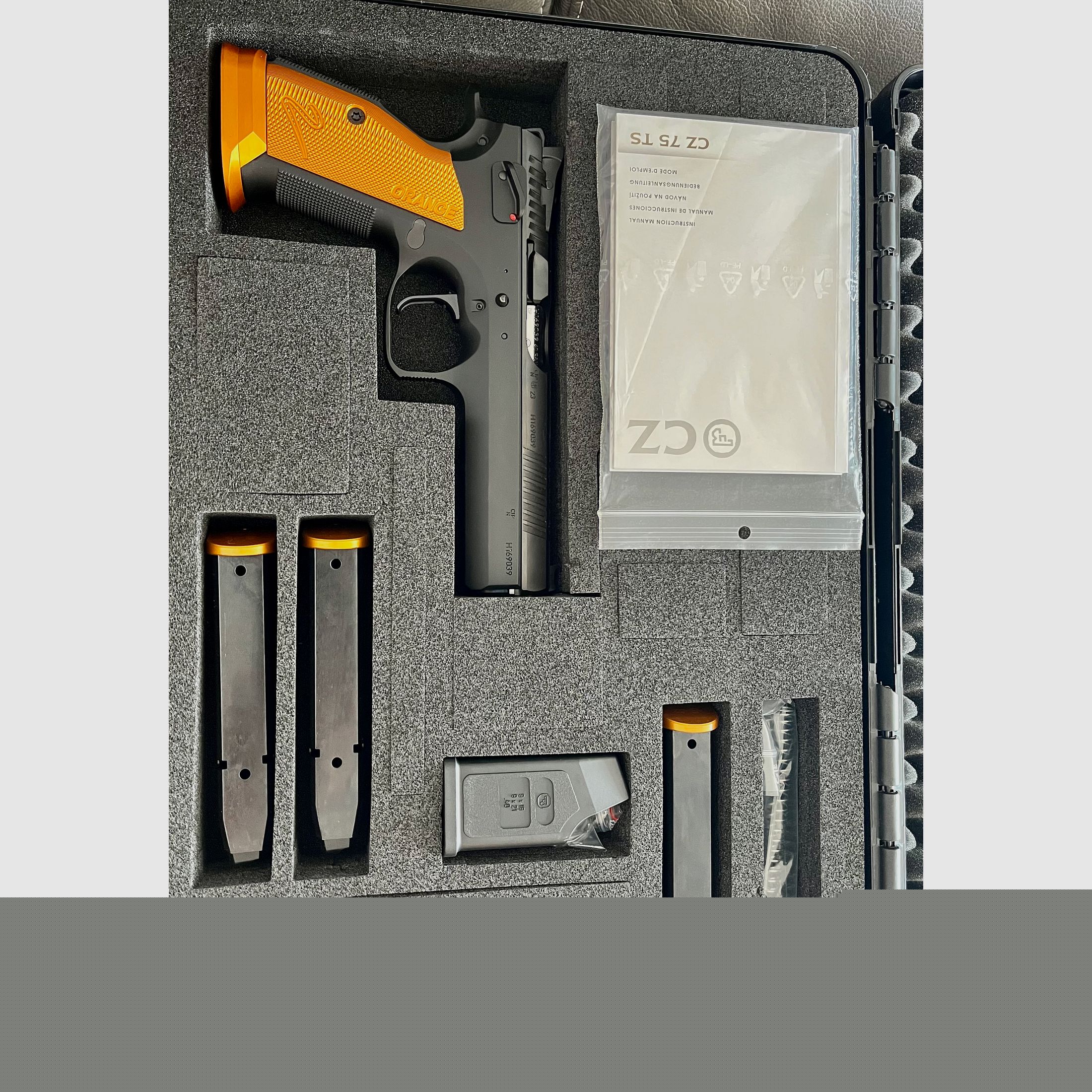CZ TS 2 Orange 40 S&W Neuf.