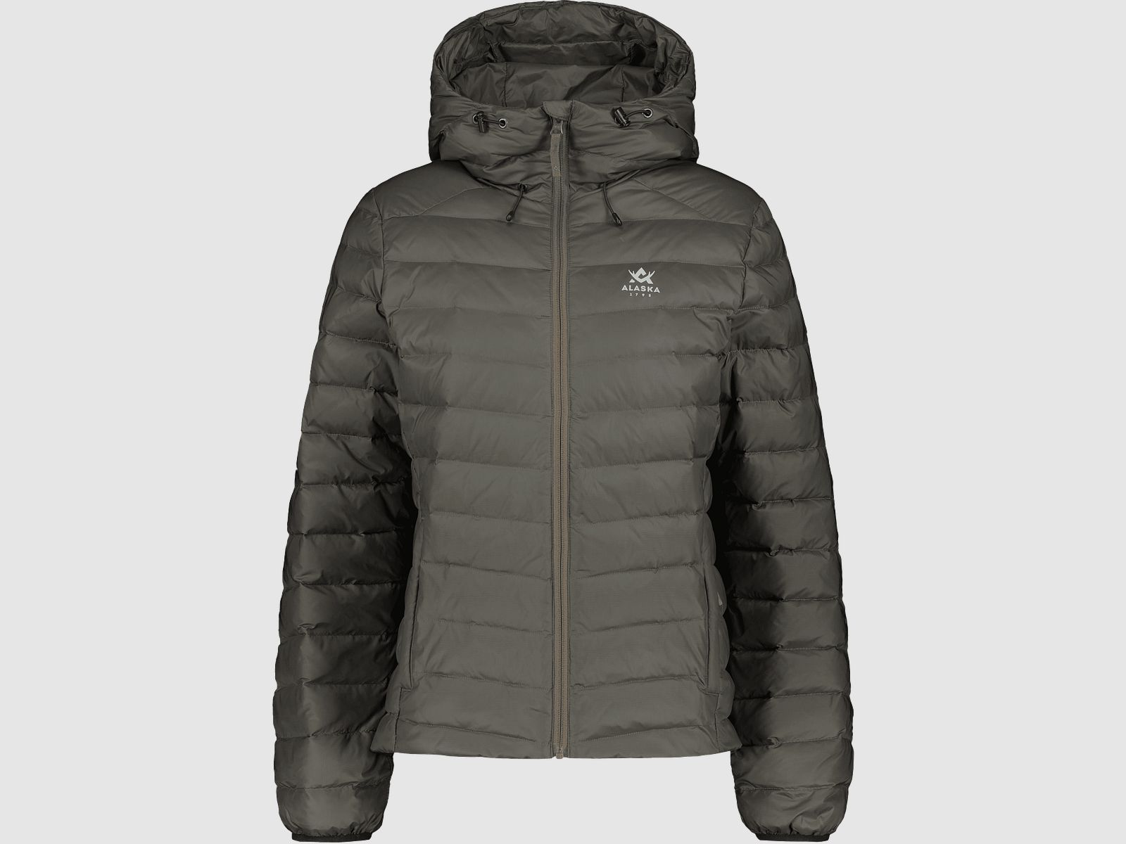 Alaska 1795 Daunenjacke Damen Moss Brown XS