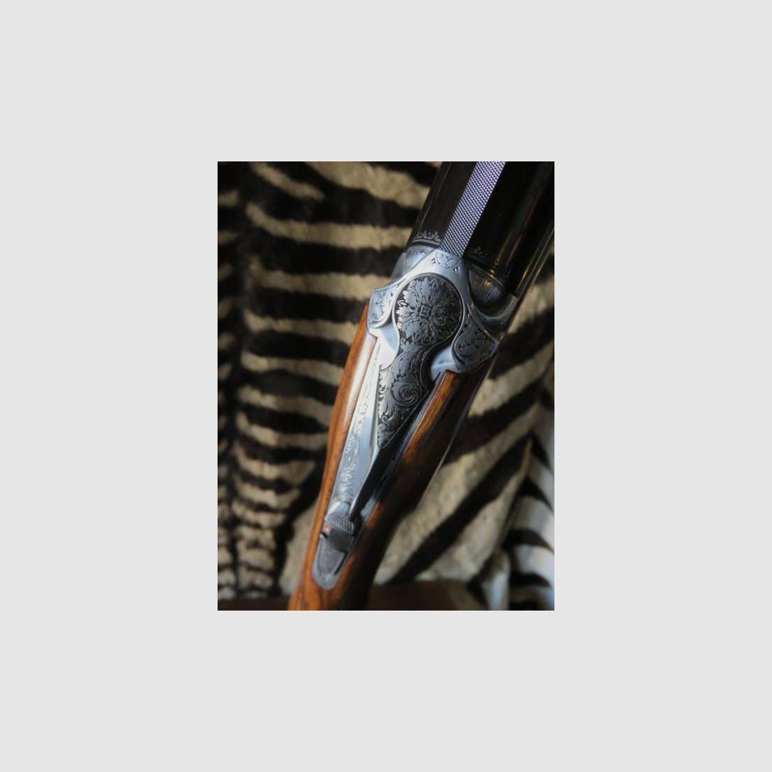 Bockdoppelflinte RIZZINI Aurum Stahl Kal.20/76 Läufe 76 cm 5 Chokes – Schaft Prince of Wales gr 2.5, Bild 8 von 11