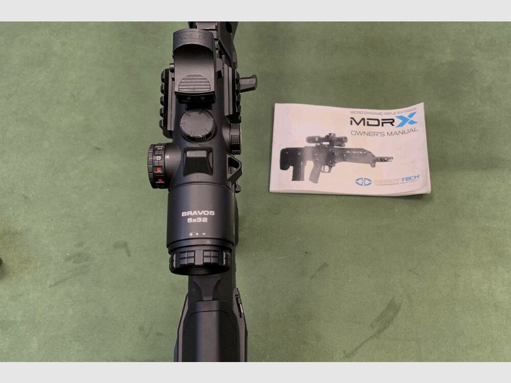 Desert Tech MDRx BLK .300 .300AAC Blackout